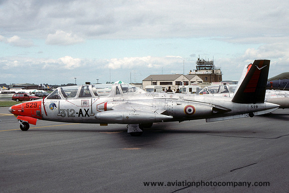 French Air Force GI312 Fouga CM.170 Magister 529/312-AX (1991)
