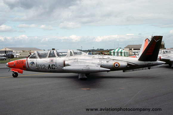 French Air Force GI312 Fouga CM.170 Magister 509/312-AC (1991)
