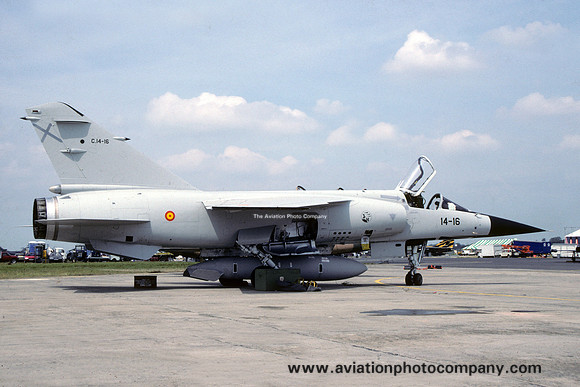 Spanish Air Force Ala 14 Dassault Mirage F.1E C.14-16/14-16 (1991)