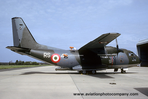 Italian Air Force RSV Aeritalia G.222 MM62101/RS-45 (1991)