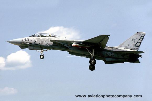 US Navy VF-101 Grumman F-14A Tomcat 160904/AD-143 (1988)