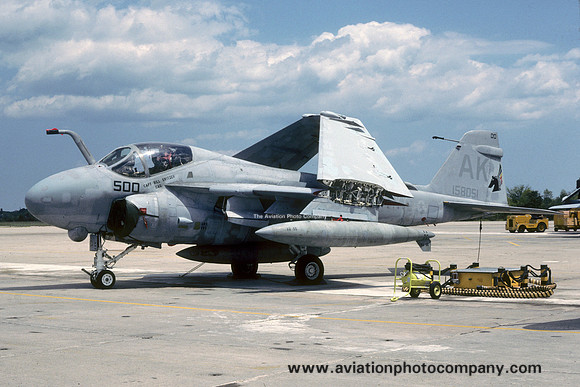 US Navy VA-55 Grumman A-6E Intruder 158051/AK-500 (1988)