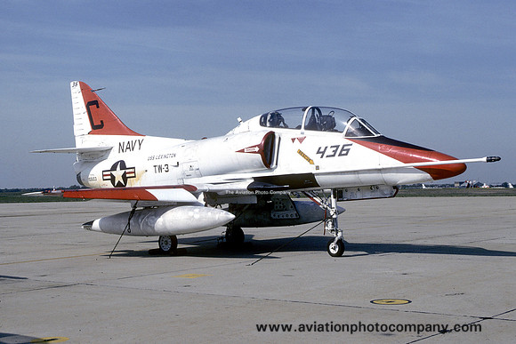 US Navy TW-3 Douglas TA-4J Skyhawk 155103/C-436 (1988)