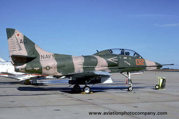 US Navy VF-45 Douglas TA-4J Skyhawk 155110/AD-02 (1988)