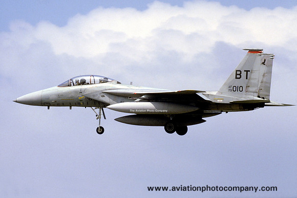 USAF 36 TFW 22 TFS McDonnell Douglas F-15D Eagle 79-0010/BT (1988)