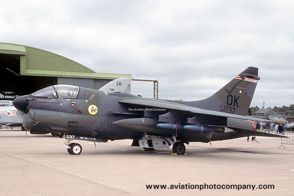 USAF Oklahoma ANG 125 TFS LTV A-7D 70-1037/OK (1988)