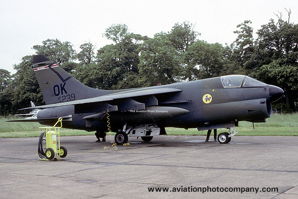 USAF Oklahoma ANG 125 TFS LTV A-7D 69-0239/OK (1988)