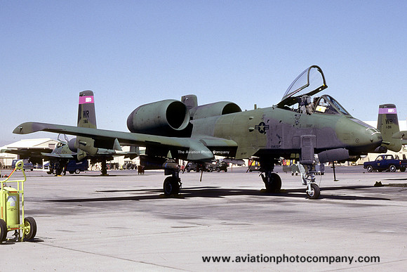 USAF 81 TFW 78 TFS Fairchild A-10A Thunderbolt 81-0966/WR (1988)