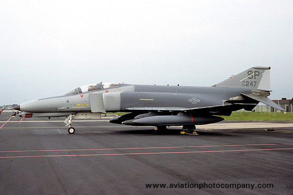 USAF 52 TFW 81 TFS McDonnell F-4G Phantom 69-7247/SP (1988)