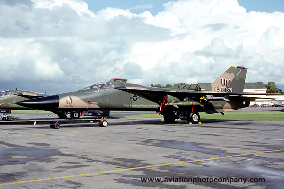 USAF 20 TFW General Dynamics F-111E Aardvark 67-0120/UH (1988)