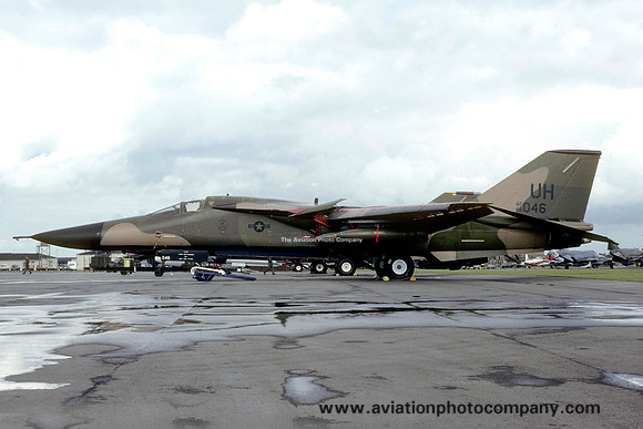 USAF 20 TFW 55 TFS General Dynamics F-111E Aardvark 68-0046/UH (1988)