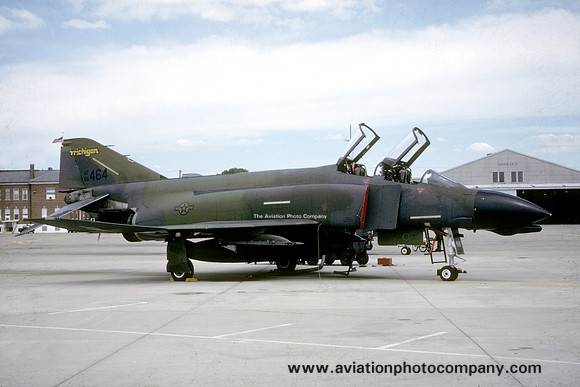 USAF Michigan ANG 171 FIS McDonnell F-4D Phantom 6-0464 (1988)