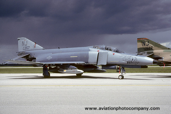 USAF New Jersey ANG 141 TFS McDonnell F-4E Phantom 68-0357/NJ (1988)