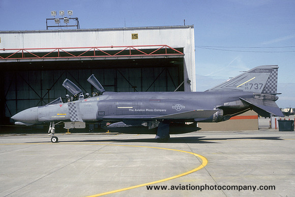 USAF Michigan ANG 171 FIS McDonnell F-4D Phantom 65-0737 (1988)