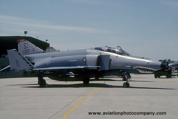 USAF Missouri ANG 110 TFS McDonnell F-4E Phantom 68-0307 (1988)