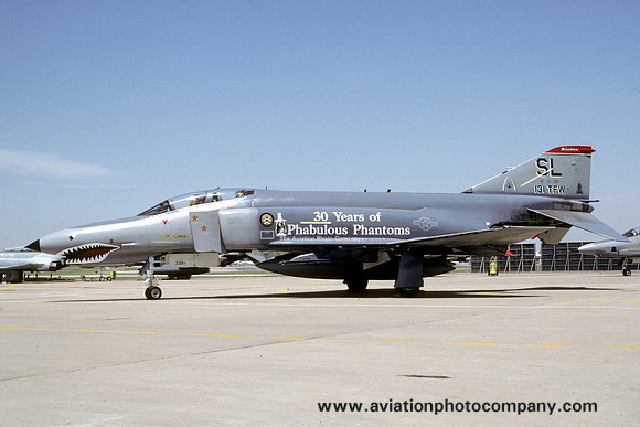USAF Missouri ANG 110 TFS McDonnell F-4E Phantom 68-0338 (1988)