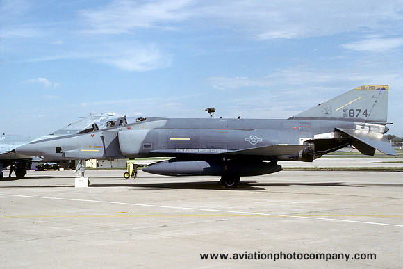 USAF Idaho ANG 190 TRS McDonnell RF-4C Phantom 65-0874 (1988)