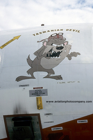 US Navy VXN-8 Lockheed UP-3A Orion 150527 Tasmanian Devil marks (1988)