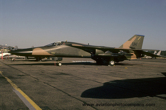 USAF 20 TFW 55 TFS General Dynamics F-111E Aardvark 68-0006/UH (1988)