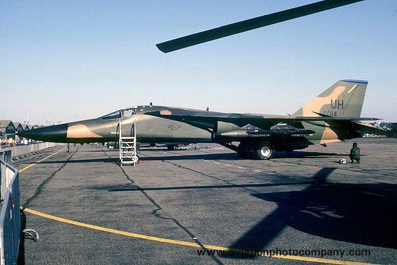 USAF 20 TFW 55 TFS General Dynamics F-111E Aardvark 68-0014/UH (1988)