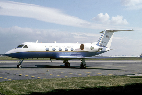 USAF 89 MAW Gulfstream C-20B 86-0205 (1988)
