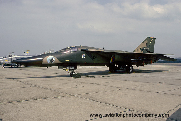 USAF 48 TFW General Dynamics F-111F Aardvark 72-1448/LN (1988)