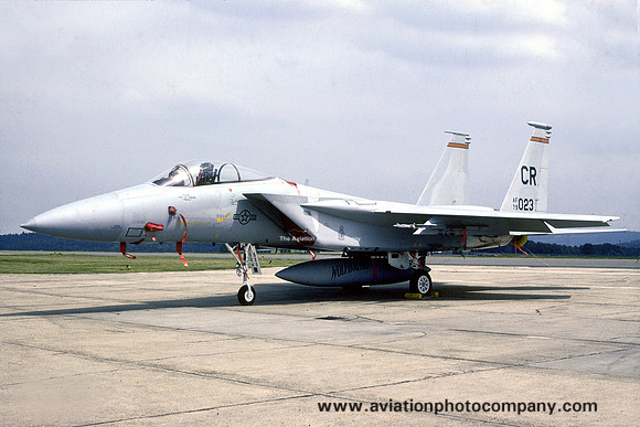 USAF 32 TFS McDonnell Douglas F-15C Eagle 79-0023/CR (1988)