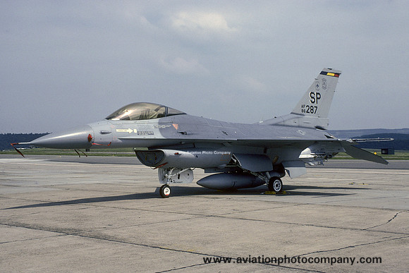 USAF 52 TFW General Dynamics F-16C Fighting Falcon 86-0287/SP (1988)