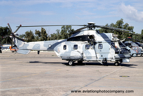 Greek Air Force Aerospatiale AS.332C1 Super Puma 2584 (2007)
