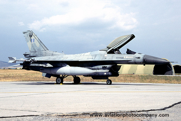 Greek Air Force 347 Mira General Dynamics F-16C Fighting Falcon 071 (2007)