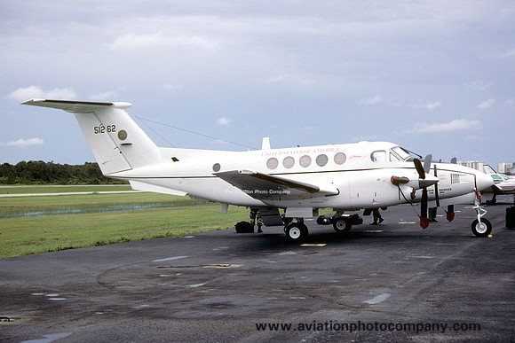 US Army Tennessee ArNG OSACOM Beech C-12F 85-1262 (2003)