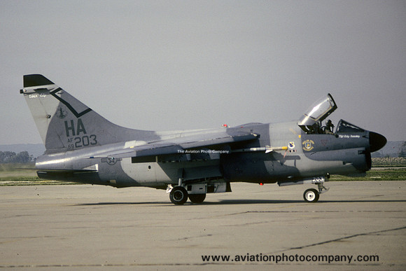 USAF Iowa ANG 174 TFS LTV A-7D 69-6203/HA (1989)
