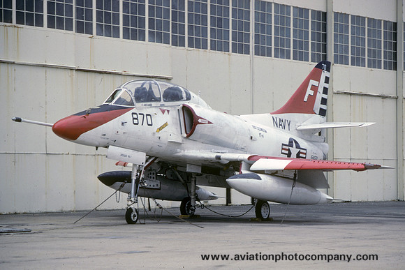 US Navy VT-4 Douglas TA-4J Skyhawk 158501/F-870 (1984)