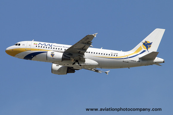 Myanmar Airways International Airbus A319-112 XY-AGR (2017)