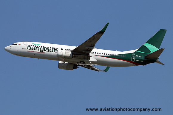 Biman Bangladesh Airlines Boeing 737-83N(WL S2-AFL (2017)