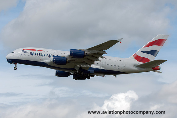 British Airways Airbus A380-841 G-XLEJ (2016)