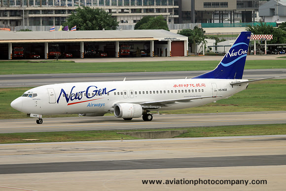 NewGen Airways Boeing 737-400 HS-NGB (2015)
