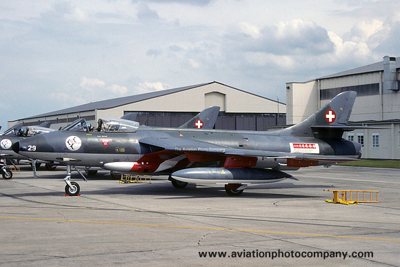 Swiss Air Force Hawker Hunter F.58 J-4029 (1991)