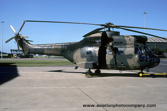 South African Air Force 15 Squadron Aerospatiale SA.330H Puma 158 (1991)