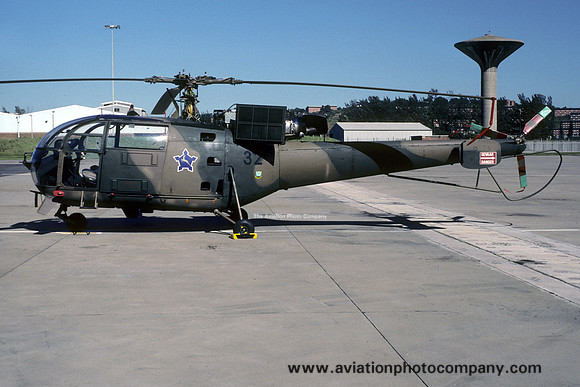 South African Air Force 15 Squadron Sud Alouette III 32 (1991)