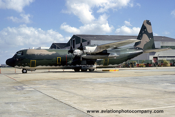 Thai Air Force Lockheed C-130H-30 Hercules 60107 (1991)