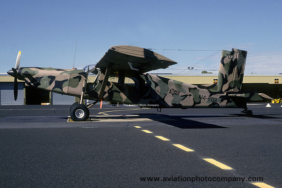 Australian Army Pilatus PC-6 Turbo Porter A14-703 (1991)
