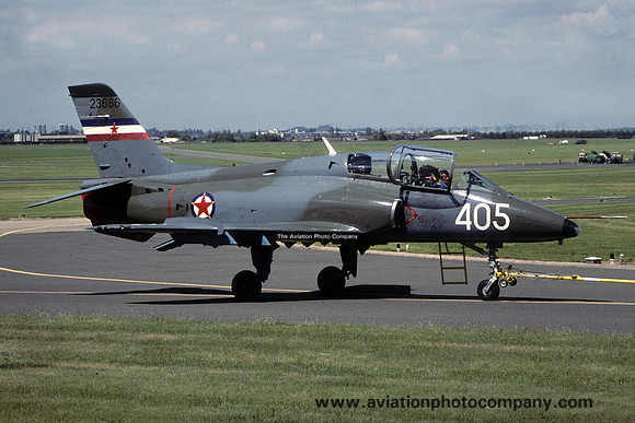 Yugoslavian Air Force Soko G-4 Super Galeb 23686 (1991)