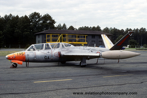 French Air Force EB91 Fouga CM.170 Magister 195/GA (1991)