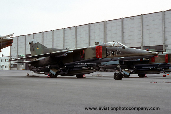 German Air Force Mikoyan MiG-23BN 20+48 (1991)