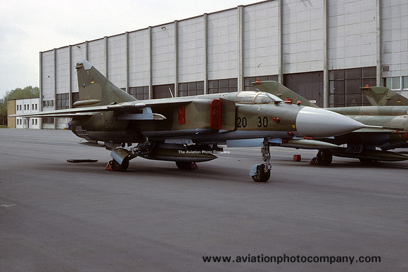 German Air Force Mikoyan MiG-23ML 20+30 (1991)