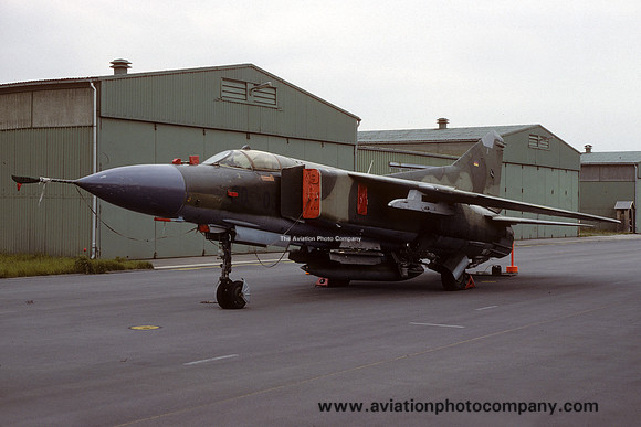 German Air Force Mikoyan MiG-23MF 20+03 (1991)