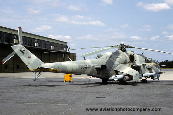 German Air Force WTD61 Mil Mi-24P 96+47 (1991)