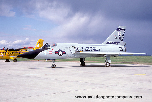 USAF Montana ANG 186 FIS Convair F-106A Delta Dart 57-0246 (1986)