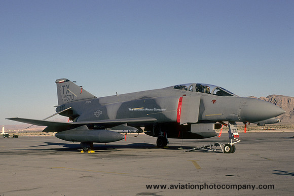 USAF AFRes 704 TFS McDonnell F-4D Phantom 66-7570/TX (1987)